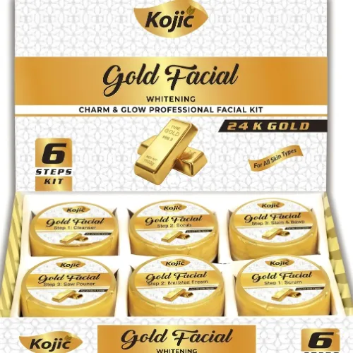 Kojic Gold Facial 6 steps kit - Product Image