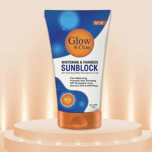 Glow & Clean Sunblock - Product Image